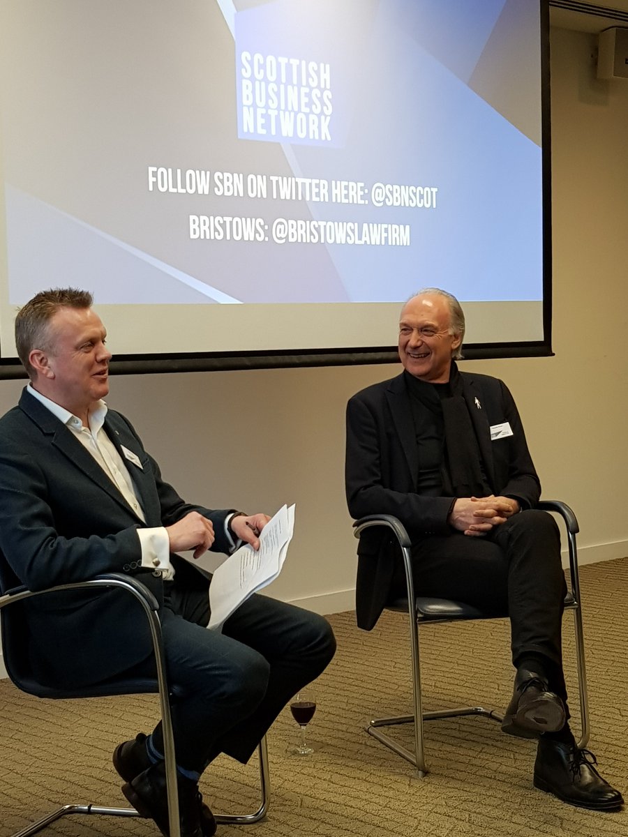 AMBid's tweet photo. Tweedie Brown CBE being interviewed by @AFraserAllen of @WhiteLightCM at this month's @sbnscot in @BristowsLawFirm in London https://t.co/df2gRmv6xn