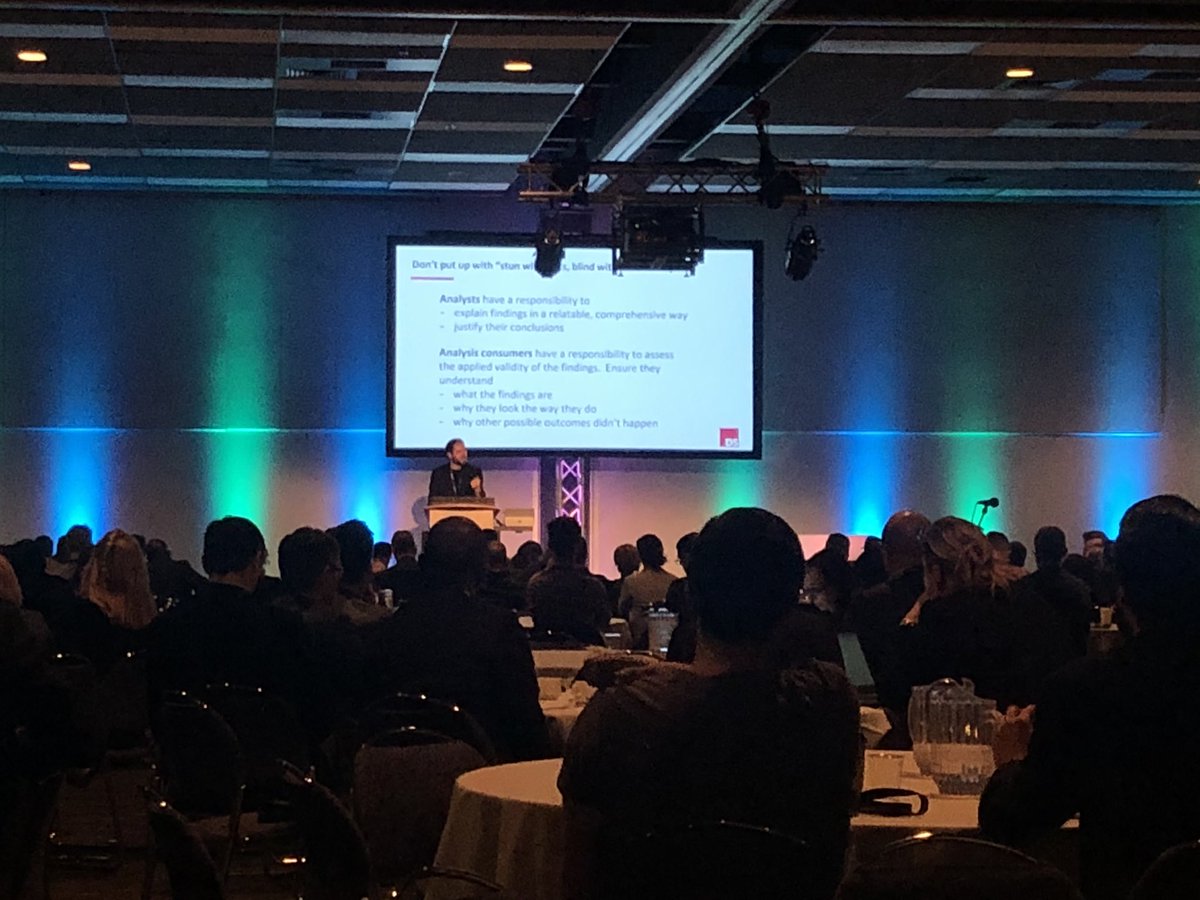 mitchlx's tweet image. « Spend some quality time with your data » 💻 #datavore2018