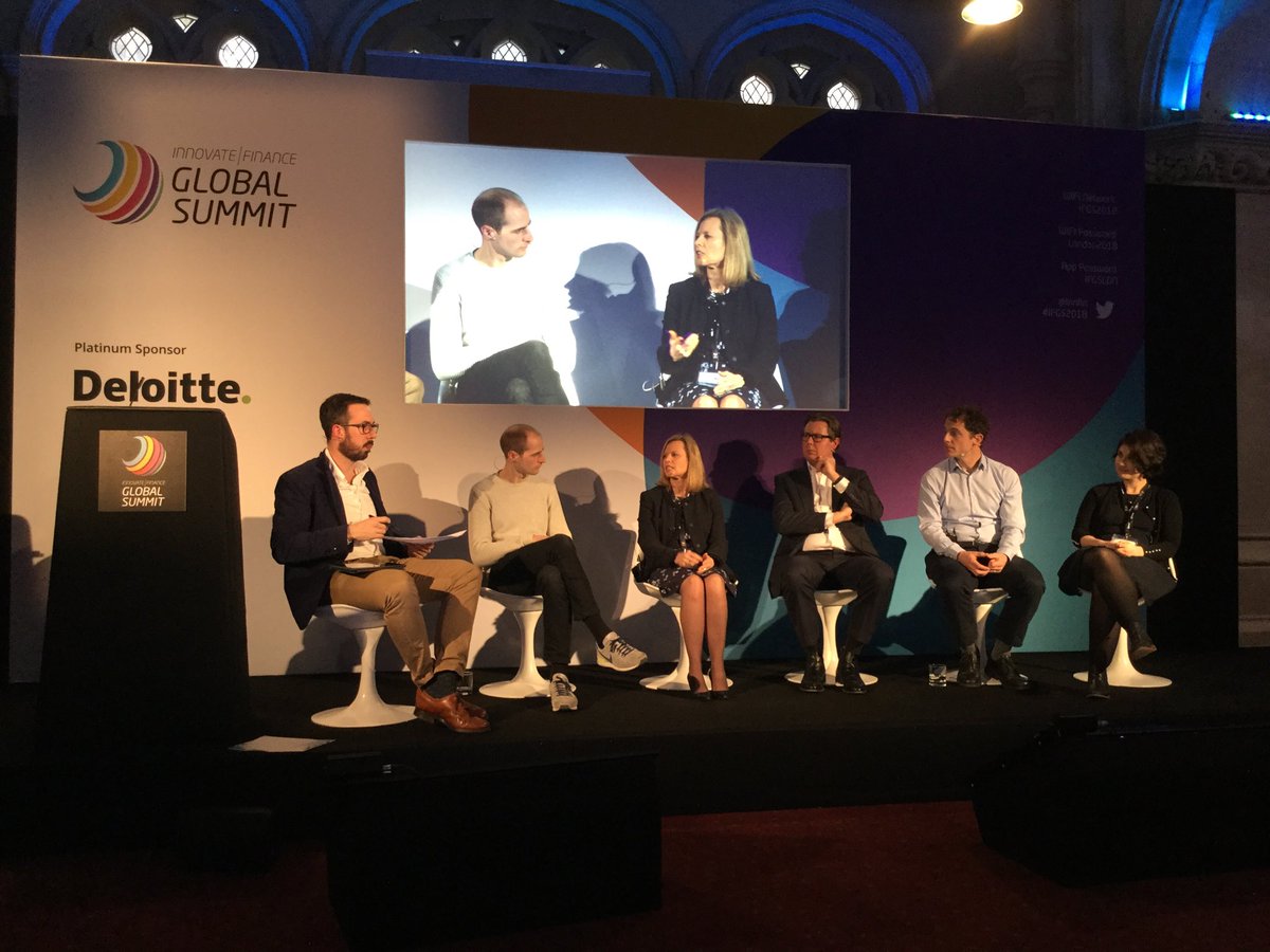FTCInnovate's tweet image. Help to create patient capital is one goal of the @BritishBBank #Brexit is still unclear and nobody knows what will really happy afterwards @localglobevc =&amp;gt; hopefully #passporting remains for UK! @Balderton invests across Europe and will adapt if required #IFGS2018 #IFGS18