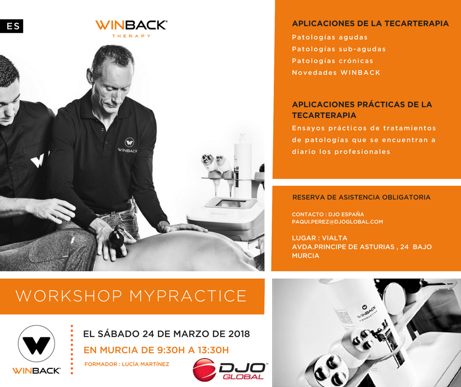 enovisiberica's tweet photo. Ya estamos preparándolo todo para veros este sábado 24. El #TourWinback nos lleva a Murcia. Workshop #MyPractice sobre #Tecarterapia en #Fisioterapia con @Lucia82Tarso y @winbackspain https://t.co/AEo8l00H2D