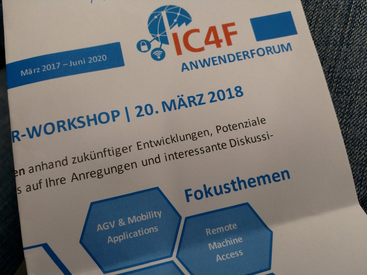 HorstAvenger's tweet photo. With @nokia and @BellLabs peers at #IC4F user conference at Siemens campus Munich. Great dialogue on #Industry40 with peers from Bosch, Siemens, Still & many more. @nokia leads workgroup for architecture definition https://t.co/tFLe4cCHl4