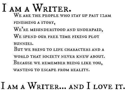 byMorganWright's tweet photo. I'm a writer. 
It's that simple and that hard.

#writerslife #amwriting https://t.co/ZQoU8gNlXX