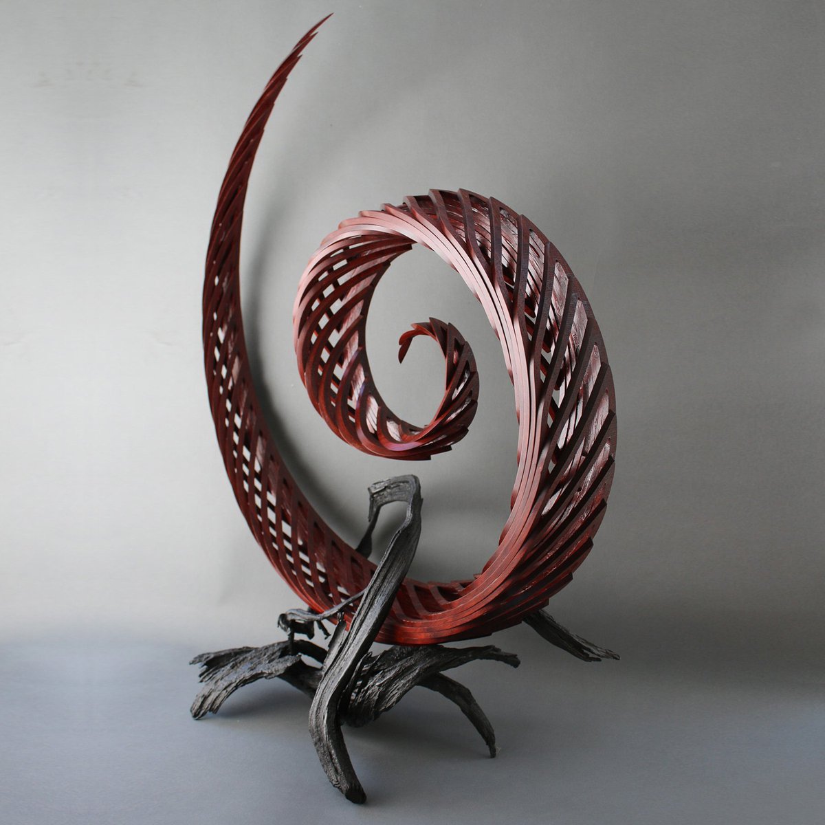 AdamBlaue's tweet photo. Padauck &amp; Bronze titled Spiral Wonder by Ron E Gerton
#Art #Sculpture #Spiral #AdamBlaueGallery
All pieces are for sale on our website. https://t.co/9lXwugfop7