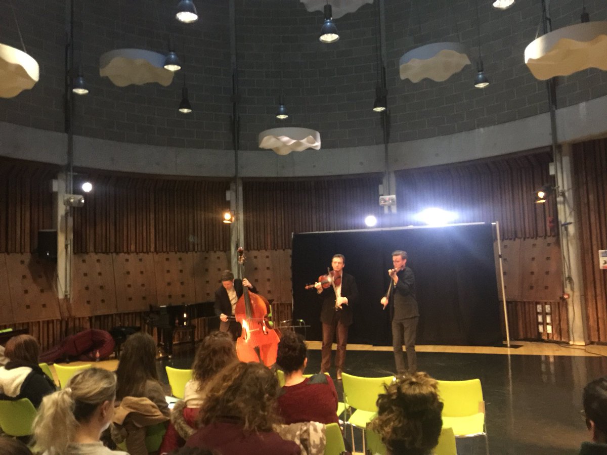Keeganflute's tweet photo. Great lunchtime concert of Transylvanian music @IWAcademy today #studyul https://t.co/zE4nBRwVod