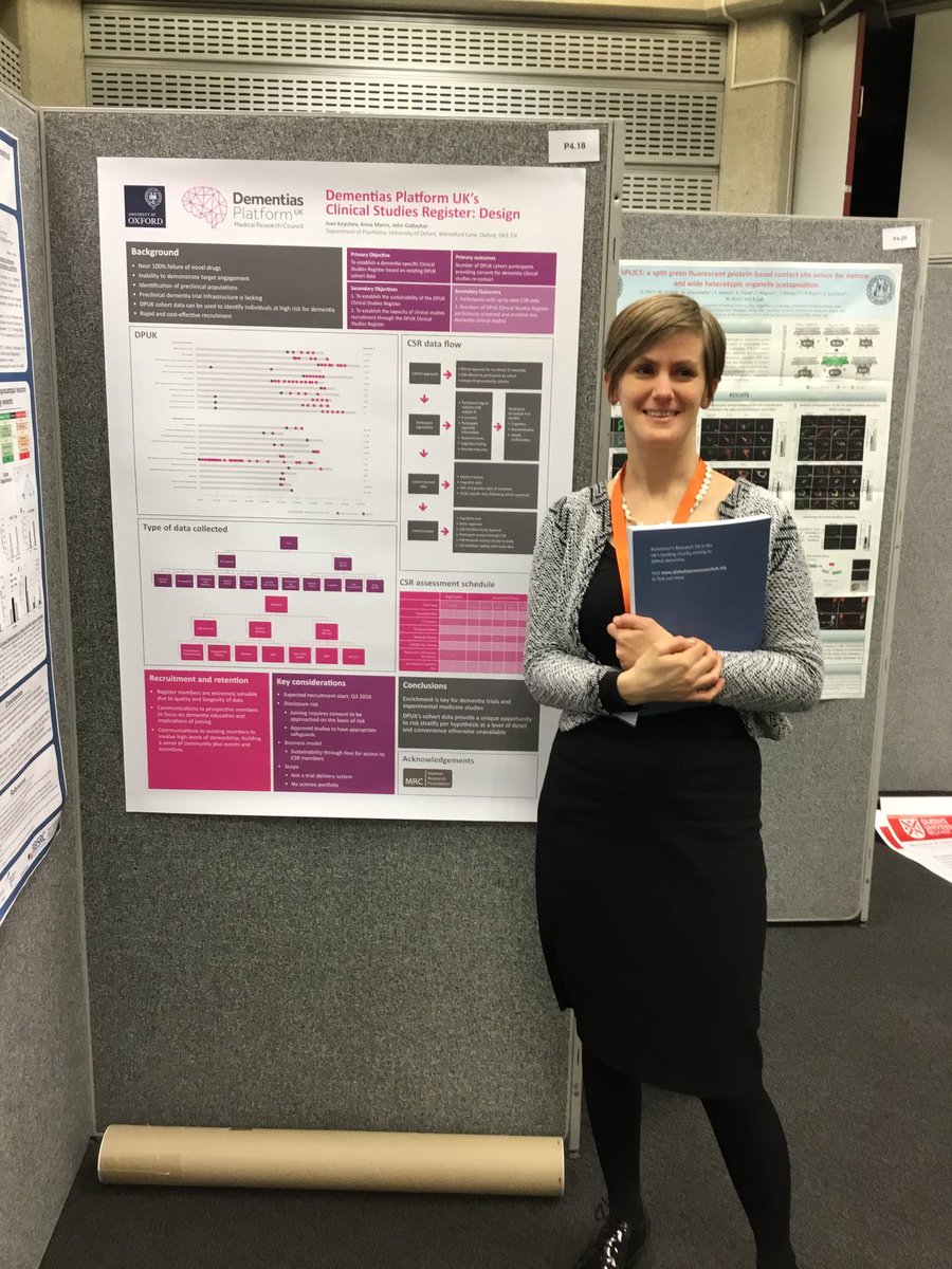 DementiasUK's tweet image. Isaac, Sarah &amp;amp; Anna are all presenting their posters at #arukconf today. Why not check them out at lunch?
