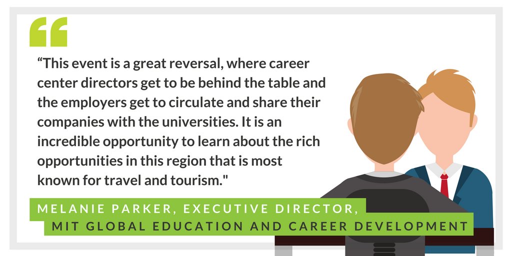 More than 50 career center professionals from the nation’s top academic institutions are visiting The Corridor next week to strengthen the pipeline of high tech talent entering our region’s workforce.  Learn more about the event: i4biz.com/business/talen…