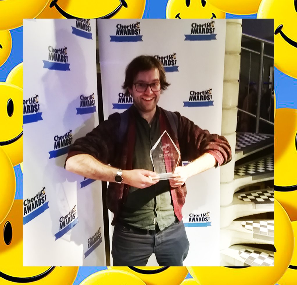 Massive congrats to London's greatest account director @lartymcparty for winning a @chortle award last night: writer & director of 'Battle for Icetopia' - BEST EVENT OF THE YEAR #OscarsofComedy #ProudAgency beyondthejoke.co.uk/content/5412/c…