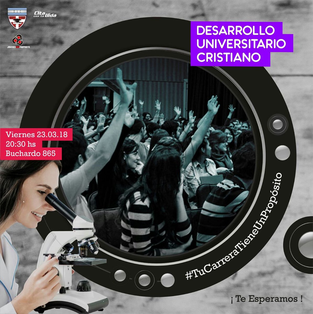 DUC_cba's tweet photo. Este viernes 23 de #Marzo te esperamos en el #Duc, a las 20:30 h. Buchardo 865.
¡Invitá a un amigo/a!
#MiLugarDeRefugio 
#UnEspacioDeCapacitación https://t.co/WQ1G0OEHHt