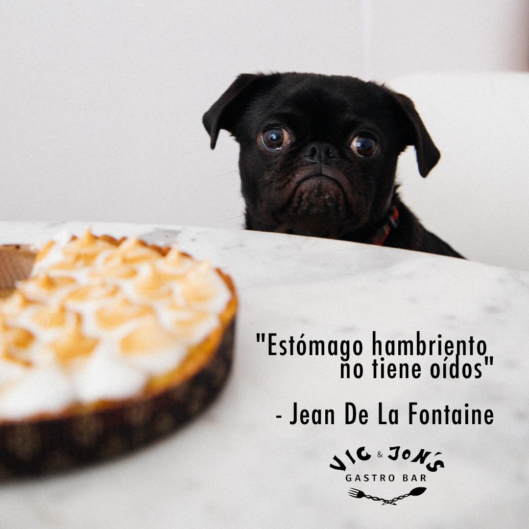 VicjonsGb's tweet photo. "Estómago hambriento no tiene oídos"- Jean De La Fontaine 🙉😳 https://t.co/BdfQP0dWcP