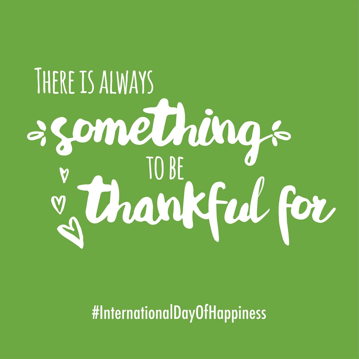 actionhappiness's tweet photo. Today is the International Day of Happiness - so let’s be thankful for the good things and focus on what really matters in life https://t.co/9yYHsOrpzq #InternationalDayOfHappiness https://t.co/ooYZZxndSc