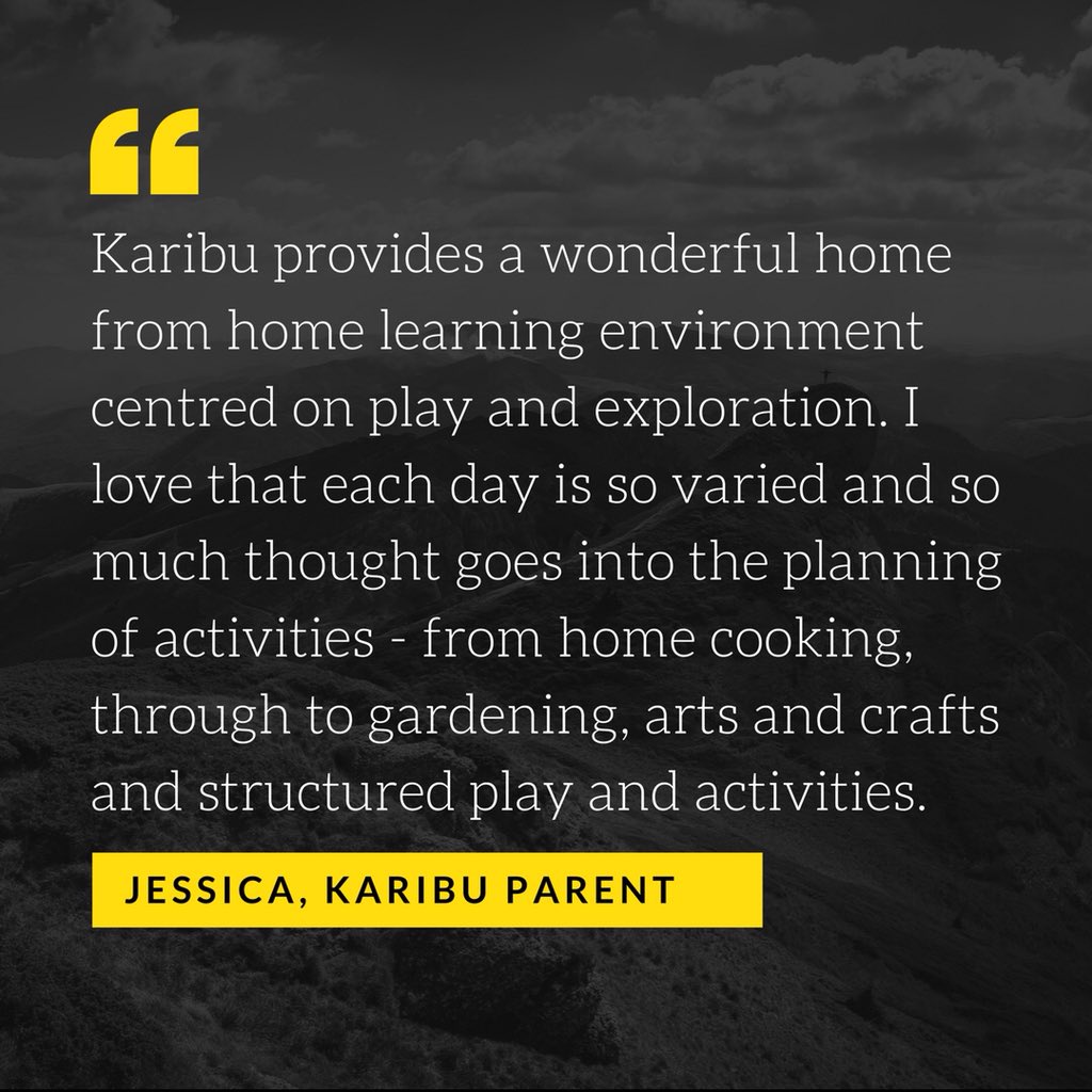 Karibu - Teacher Led Childcare tweet media