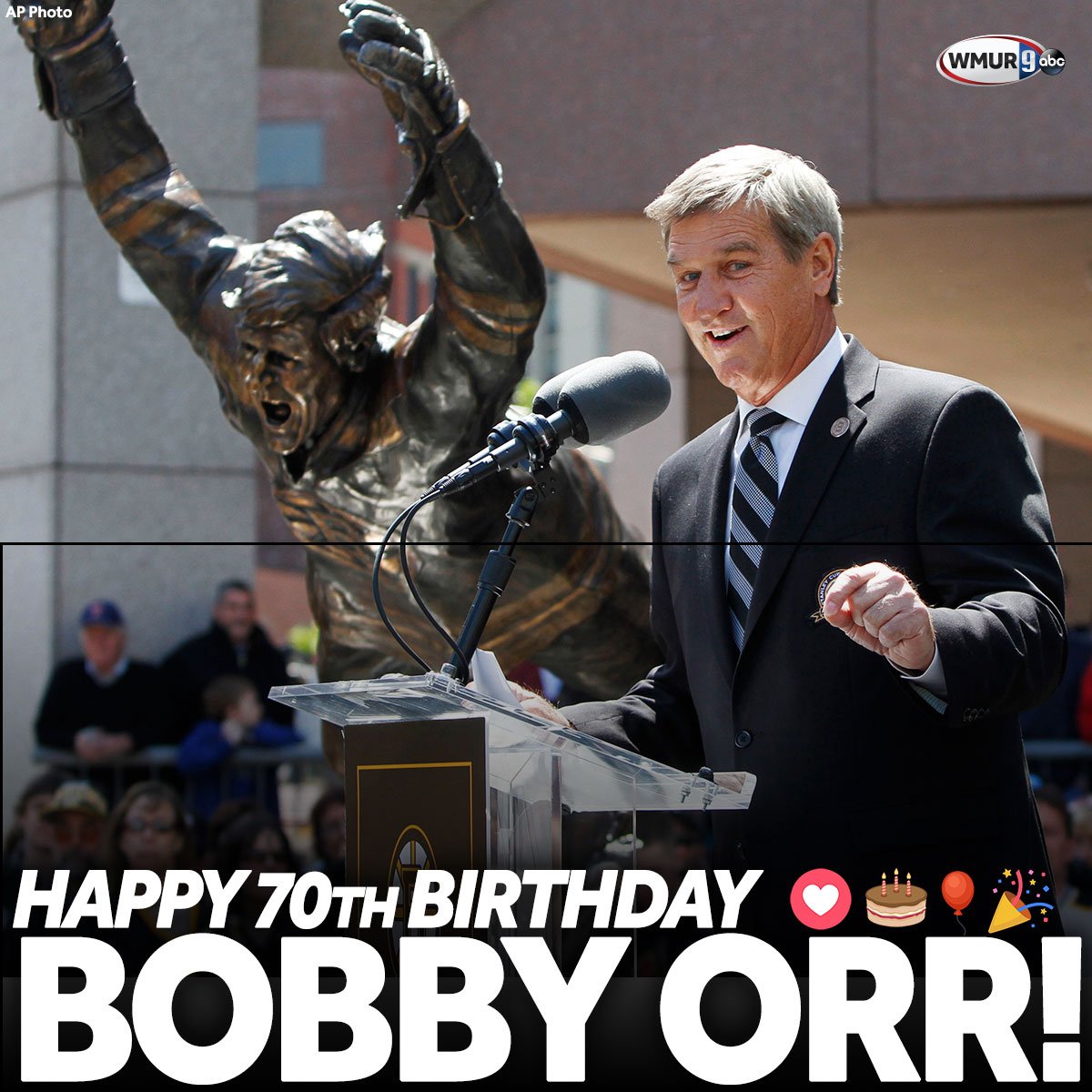  Happy 70th Birthday to this legend: No. 4, Bobby Orr! 