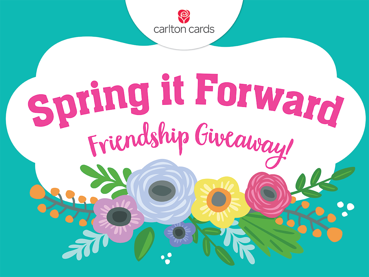 CarltonCards's tweet image. To celebrate the #firstdayofspring, we're hosting the #SpringItForward Friendship #Giveaway for the next few days. 🌷
Stay tuned for our first prize &amp;amp; question! #Contest Rules: facebook.com/Carltoncards.c…