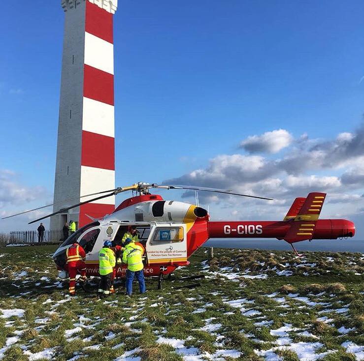 Cornwall Air Ambulance tweet media