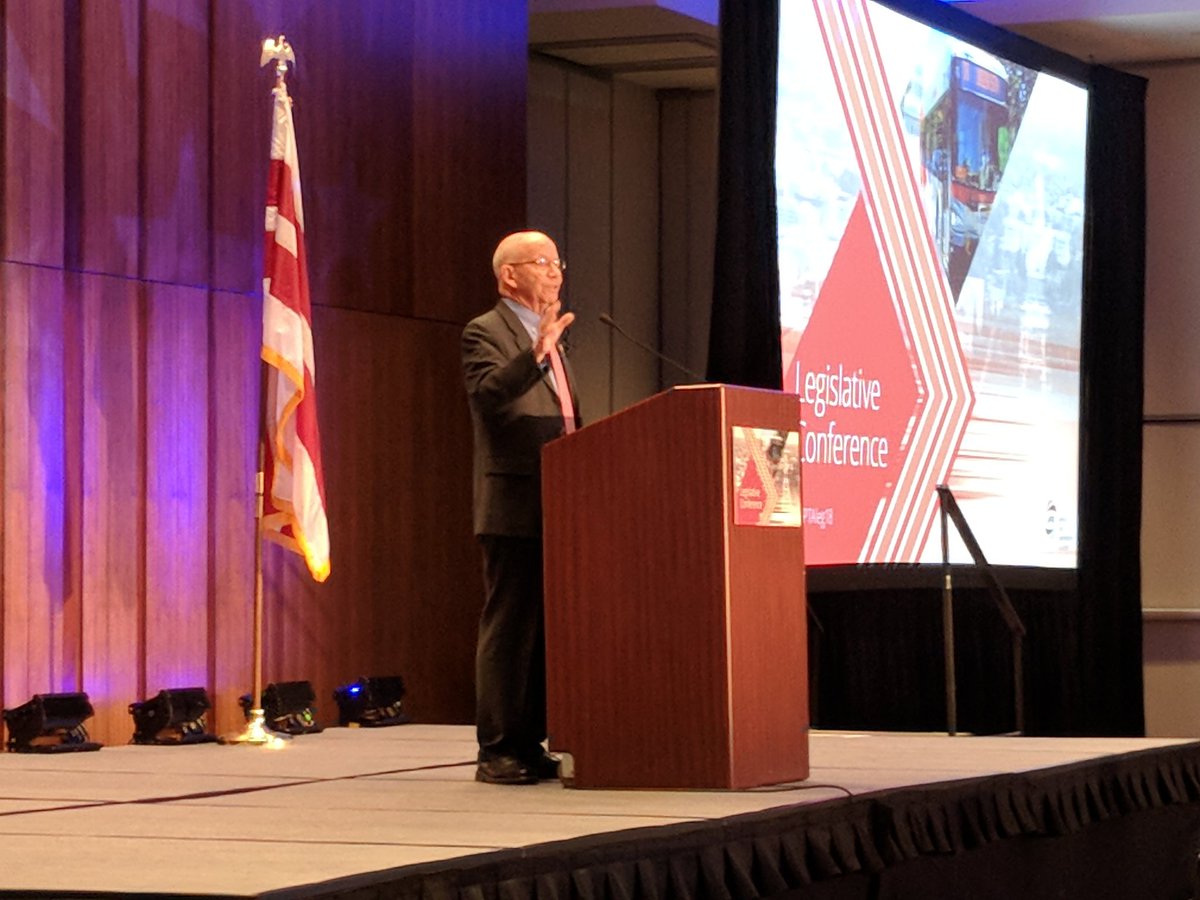 "We need you advocacy and your support to make progress on #transit." <a href="/RepPeterDeFazio/">Peter DeFazio</a>