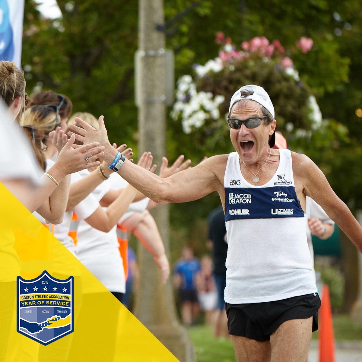 From overweight, unemployed, and chain-smoking, <a href="/RoyPirrung/">Roy Pirrung</a> went to running over 1,000 races. He suspects the discipline to change his ways originated from serving in the <a href="/USArmy/">U.S. Army</a>. Roy wiil be coming back to Boston in April - dedicating his run to his wife. #PassTheBaton