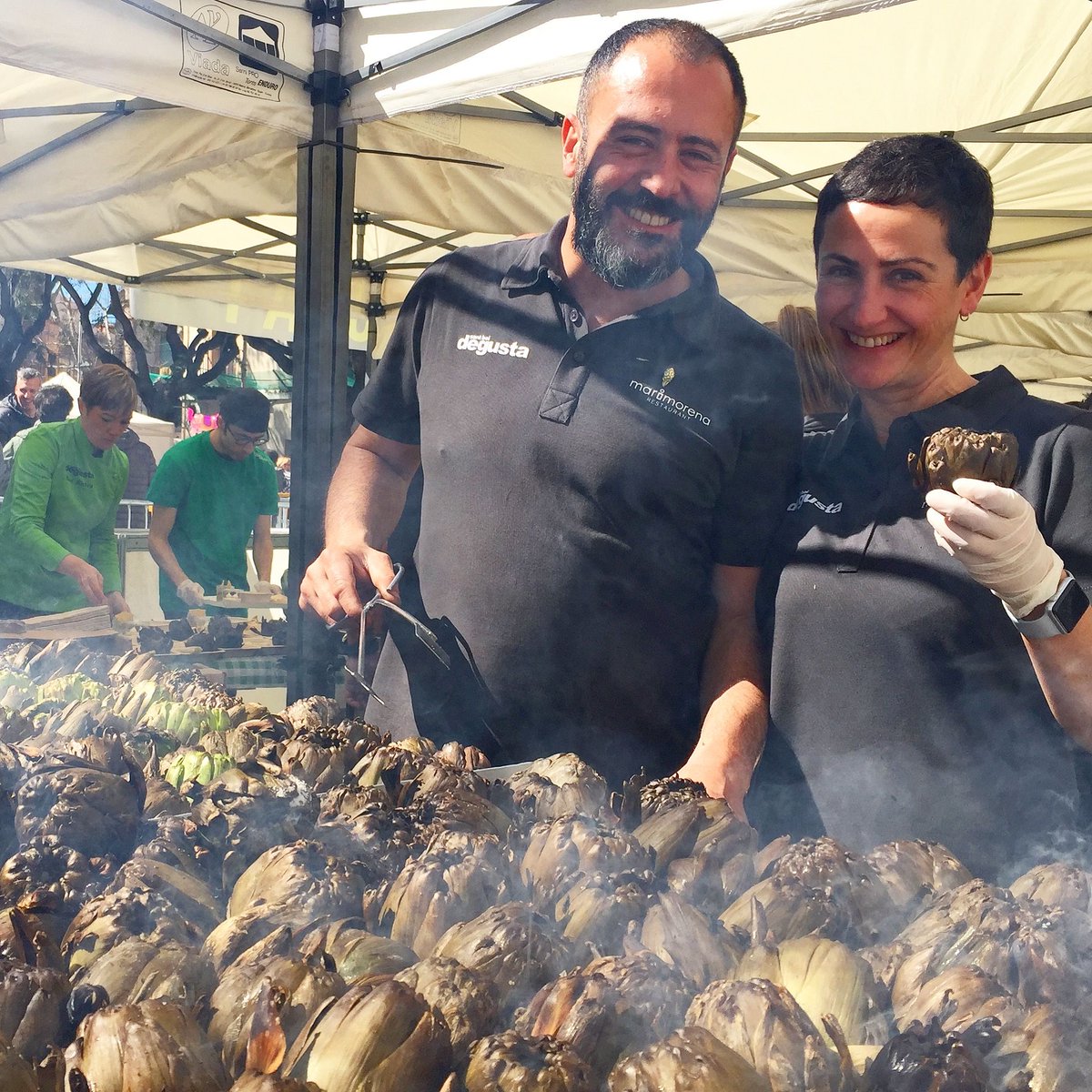 MARIMORENAREST's tweet photo. Recordant els bons moments viscuts diumenge passat en la #Carxofada2018 #SantBoi 
@AjSantBoi @DEGUSTASANTBOI https://t.co/qwUwFoUCJA
