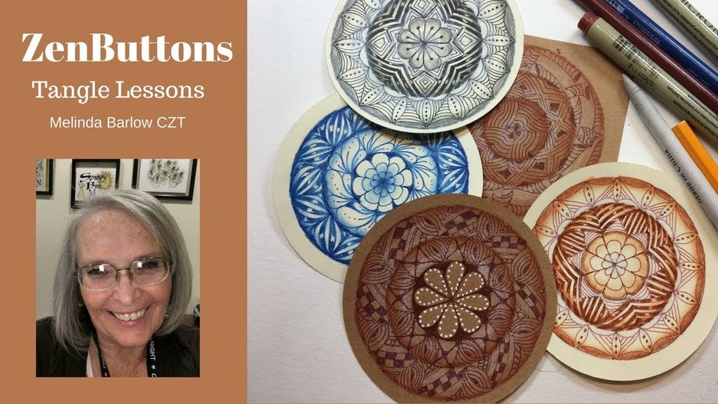 inkidoodle's tweet photo. https://t.co/Y3JS89xkne Tangle Pattern Lesson # 267Watch out ZenButtons are very addictive you will want to make tones of them.  I would like to thank Marguerite Samama for giving me her permission to use her ZenButtons to make this video. You can follo… https://t.co/kglH2acSvO https://t.co/TMC4U54Q8j