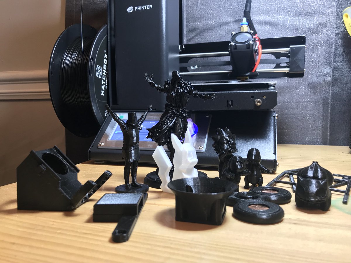 AnthonyKMonroe's tweet photo. How to kill a roll of filament in 3 days 😅 https://t.co/FjeJsGM1mX