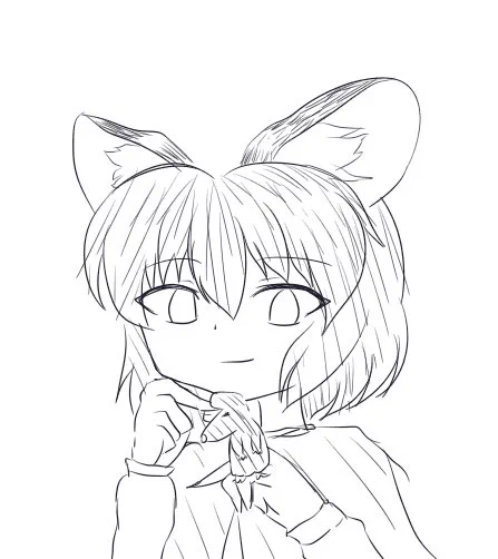 #東方版真剣お絵描き5分一本勝負
ナズーリン 