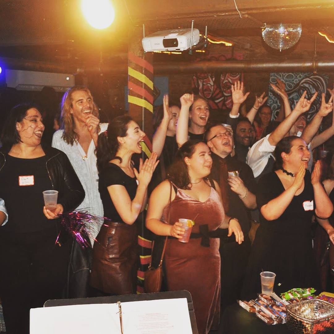 bufferingcast's tweet photo. By the way, all of your #promups looked INCREDIBLE! 💫 Here are some photos from New York, Philly, and Chicago (in that order!) #buffyprom https://t.co/yAiSokQ09r