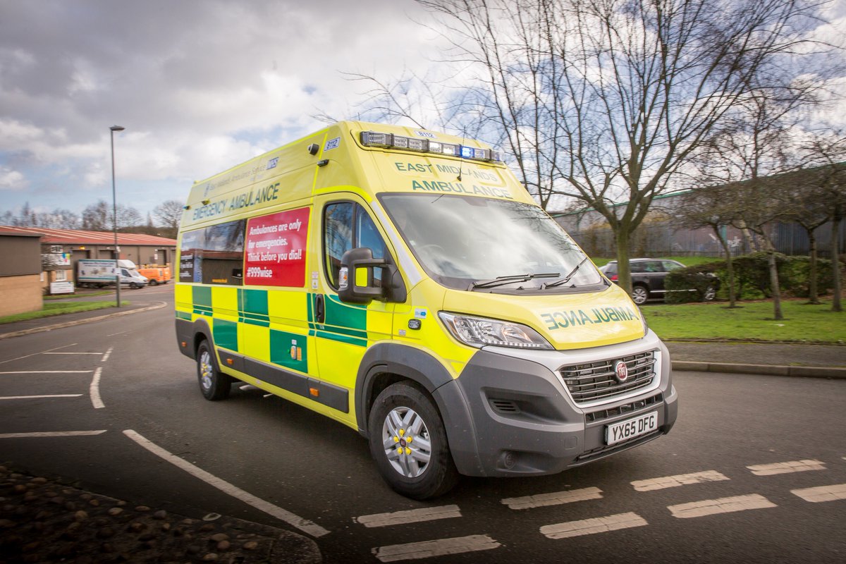 EMASNHSTrust's tweet photo. No matter how loudly you shout at our crews, how much you beep your horn, or how nasty the notes you leave on our windscreens, if we are treating a patient they will always come first. (1/4) https://t.co/luIppmuTcw