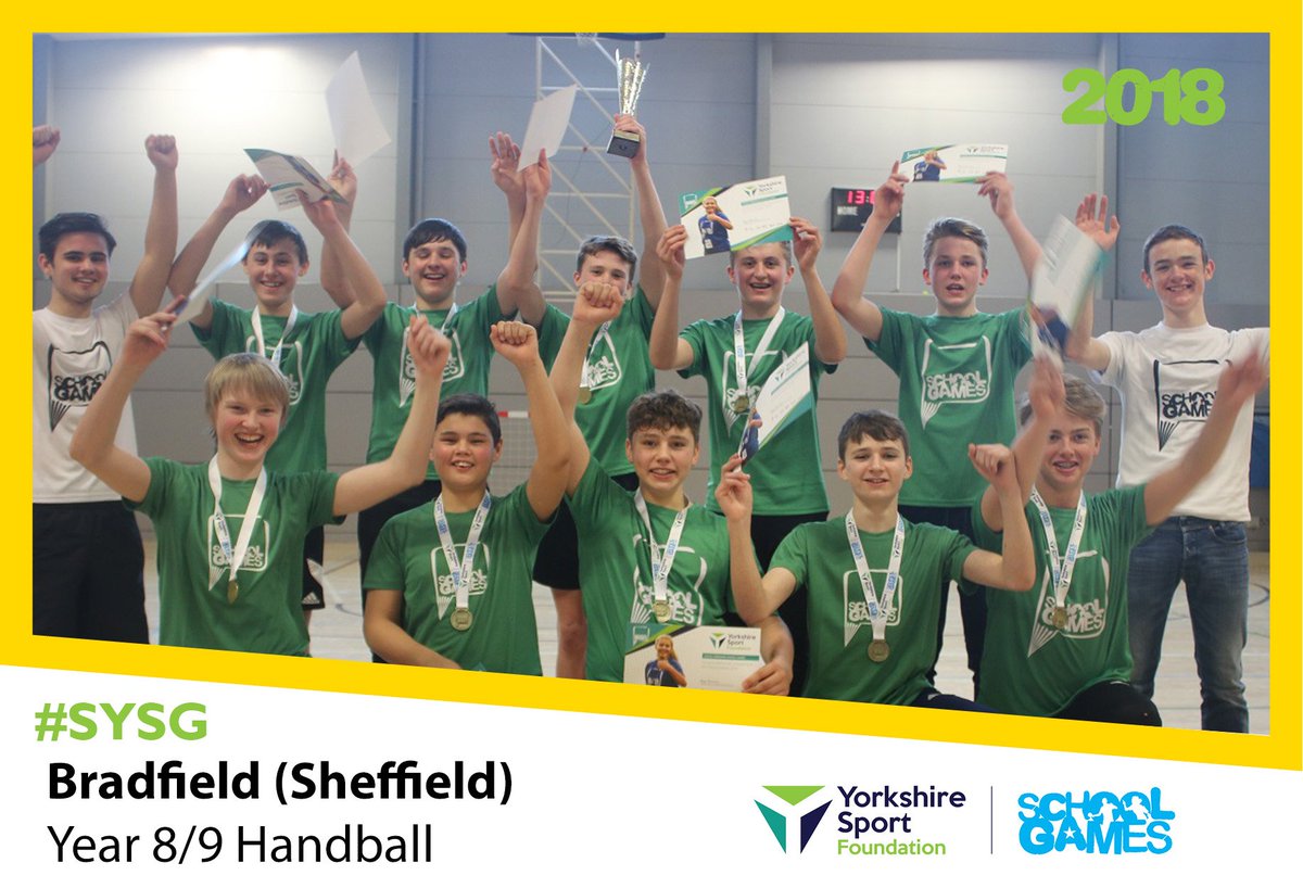 YorkshireSport's tweet image. #SYSG RESULTS: Handball (Yearr 8/9)
1. @BradfieldPEDept (Sheffield)
2. @PE_KB (Barnsley)
3. @wickersleyssc (Rotherham)