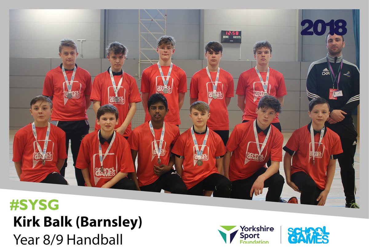 YorkshireSport's tweet image. #SYSG RESULTS: Handball (Yearr 8/9)
1. @BradfieldPEDept (Sheffield)
2. @PE_KB (Barnsley)
3. @wickersleyssc (Rotherham)
