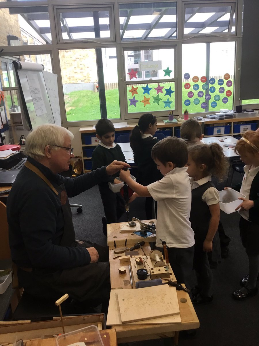 NET_LattonGreen's tweet photo. Year 1 have had an exciting day at their toy workshop. They have learnt about toys from the past and have made their own wooden toy! #toys #past #history #toysinschool #NET_history https://t.co/n4RTivkU86