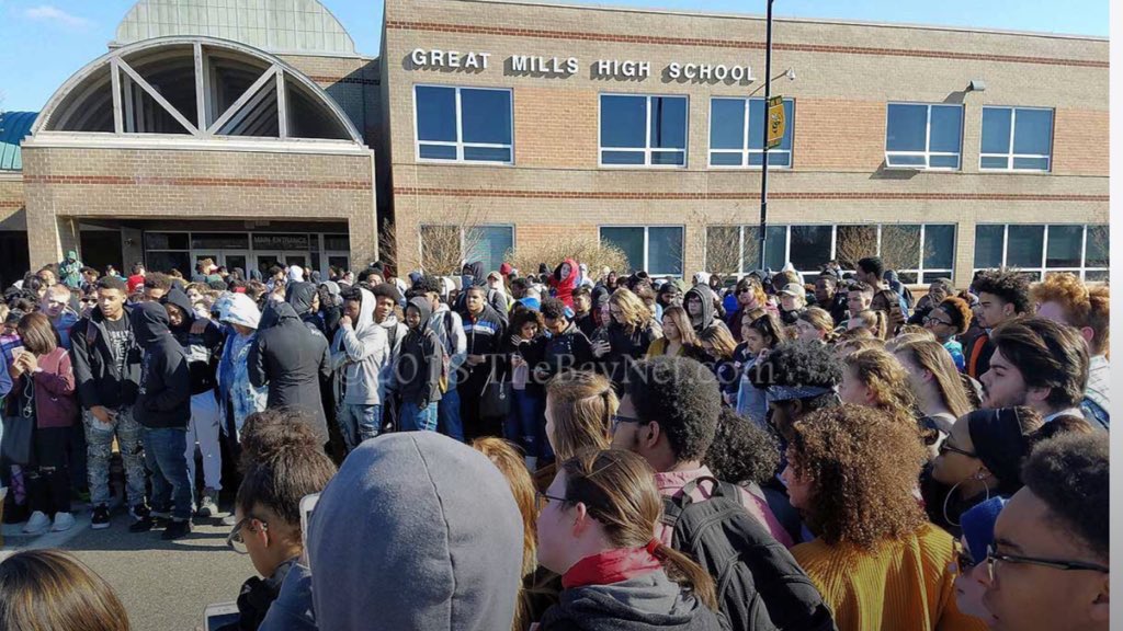 Great Mills High School shooting - gunman killed