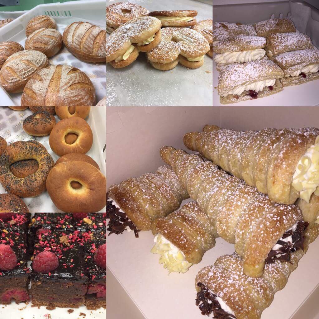 Are you feeling hungry? Looking for something sweet? Hurry down to DIT Bakery for some tasty treats🎉 Grab them quick before they go! 
•Cream horns - 50c
• Palmiers- 50c
• Vanilla slices- 50c
• Bagels- 2 for .50c
•Buttermilk sour- €1
•Raspberry Brownies- 50c