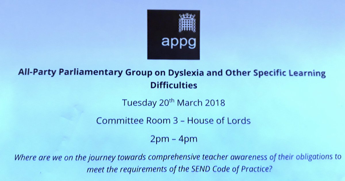 BDAdyslexia's tweet photo. We are delighted to be at The Houses of Parliament for today's APPG. Find out more and encourage your MP to attend future meetings. https://t.co/BhFruulEz9 https://t.co/aVpAPXWxs3