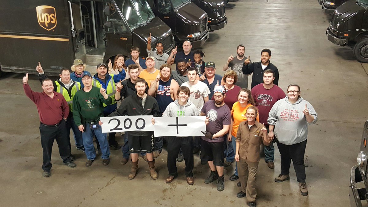 UPSers's tweet photo. A big #UPSerShoutOut to @OhioValUPSers for winning the Best Overall Operations in 2017 – for the second year in a row! #TogetherWeAreUPS https://t.co/FWaHbt0ezV