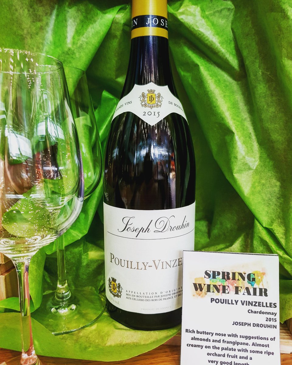 NicolasWBCanary's tweet photo. One of our favourite #springwinefair products. @JDrouhin #pouillyvinzelles 2015! Rich buttery nose with suggestions of almonds and frangipane. #dontmissout #burgundy #josephdrouhin #whitewine #wine #winelovers #glass #london #canarywharf #discover #newproducts https://t.co/tn61q9Wbn9