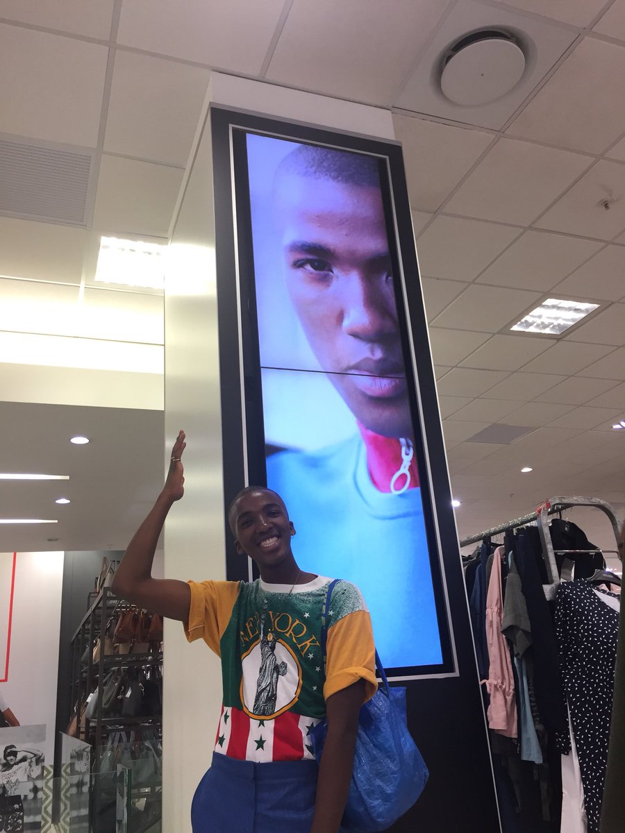 WOWOWOW! WHAT AN HONOUR TO BE UP IN WOOLWORTHS STORES NATIONWIDE this more for the represenation of Black Queer bodies in SA than it is for me! to be the first Black Gay male in a Woolworths campaign in south africa (correct me if im wrong) means so much to me 