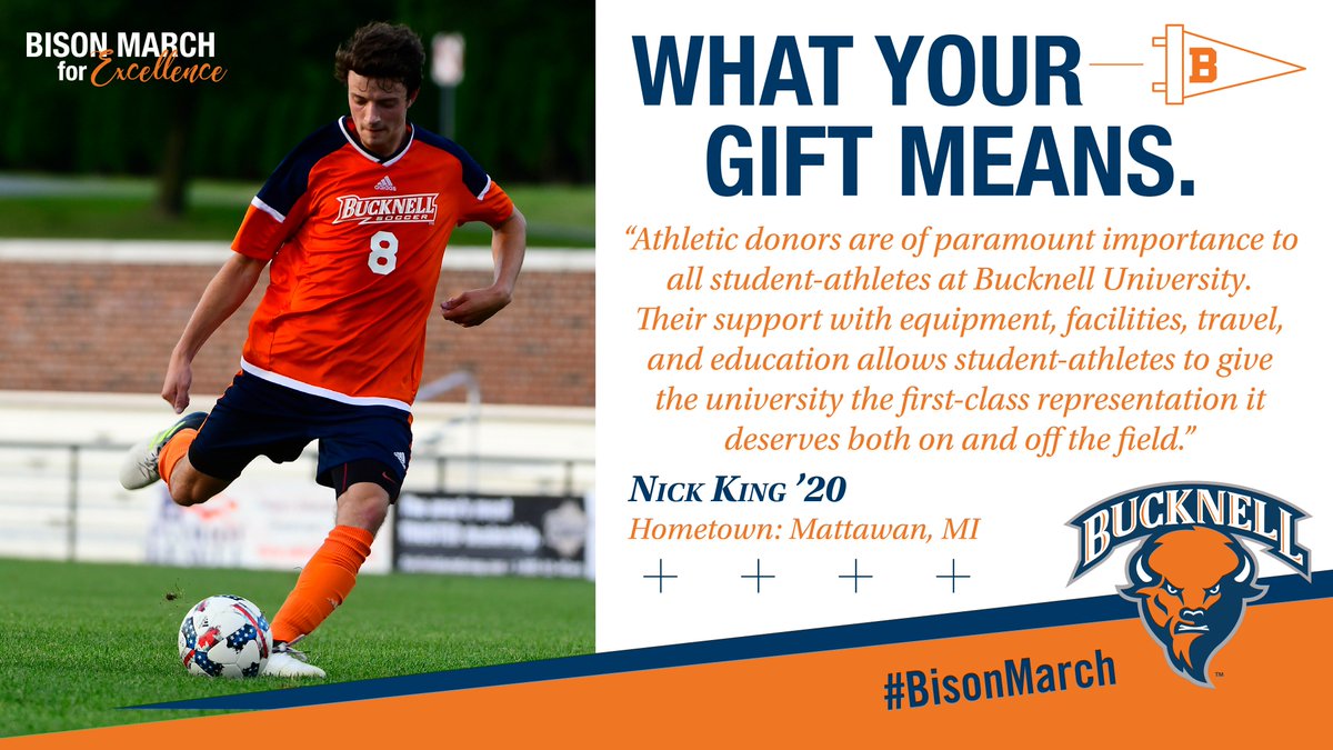 It is almost time for #BisonMarch Nick <a href="/nick_king17/">Nick King</a> talks about what is means to support student-athletes.
