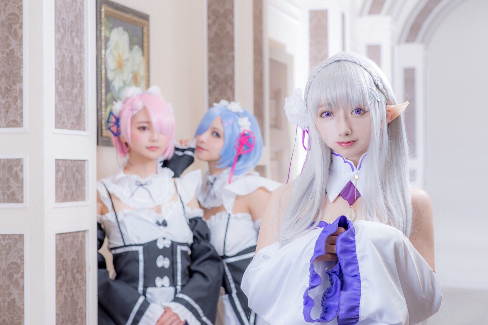 Ru Ri Pa Twitter Re ゼロから始める異世界生活 レム Shina Otaku ラム Ruri Rba1010 エミリア Yuu Hatano 撮影 マサタカさん Murai Vaccine Reゼロから始める異世界生活 リゼロ Rezero コスプレ コスプレイヤー Cosplay