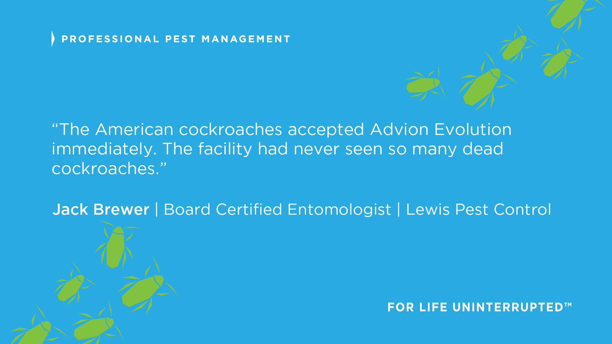 SyngentaPest's tweet image. PMPs around the country are experiencing positive results with our latest #CockroachSolutions. ow.ly/HKtd30iZgH4