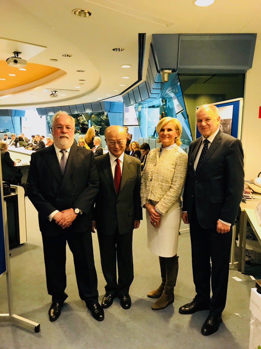 Was great to be with you this am @ #EUsamira 
I learnt a lot on <a href="/iaeaorg/">IAEA - International Atomic Energy Agency ⚛️</a> - Thanks for that. 
My full speech: ▶️  goo.gl/kwxgKR