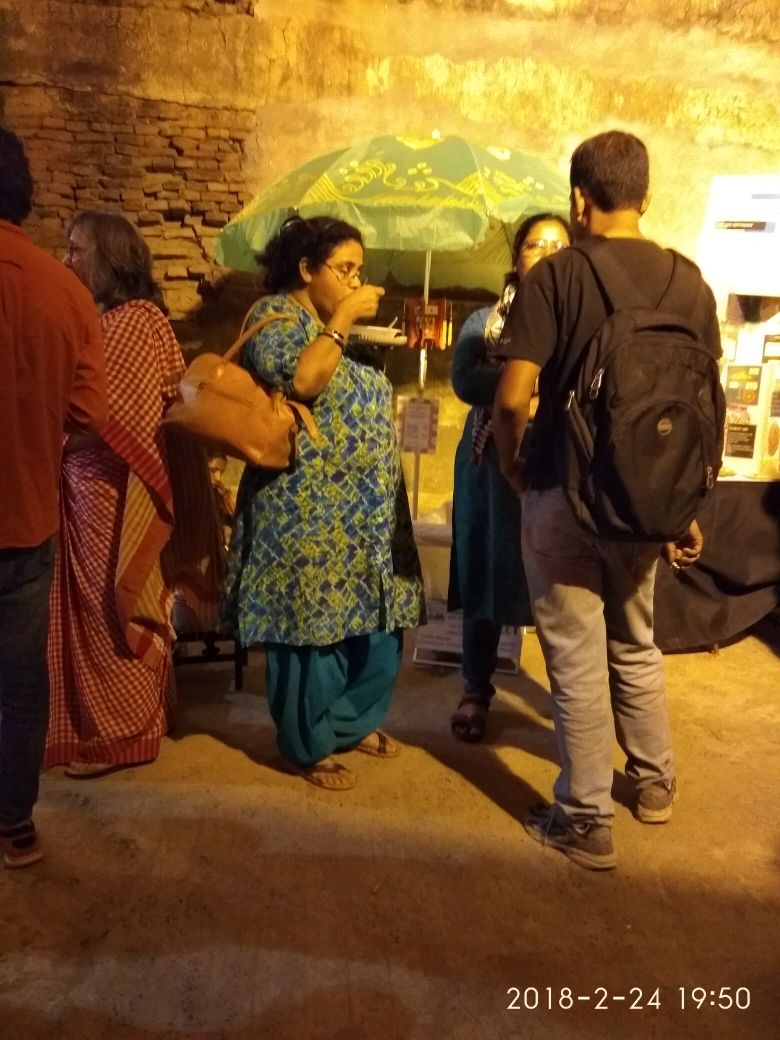 Adding the taste of #Calcutta #Chinatown with a #TirettiBazaar #PopUp at the Chitpur Local Arts Festival last month! 
What do you think about #PopUps like these at #publicspaces - showcasing art, food, crafts of a #community ?