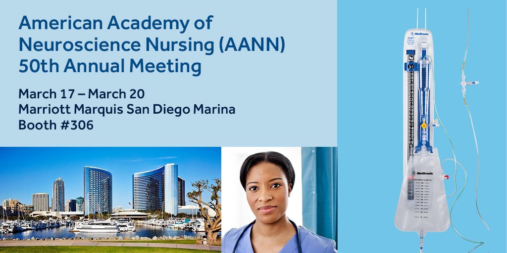 mdtneurosurgery's tweet photo. Visit us today at the American Academy of Neuroscience Nursing (AANN) 50th Annual Meeting to learn about Duet system. #AANN18 https://t.co/BqUkm2hzkK https://t.co/AcJIZrJNlM
