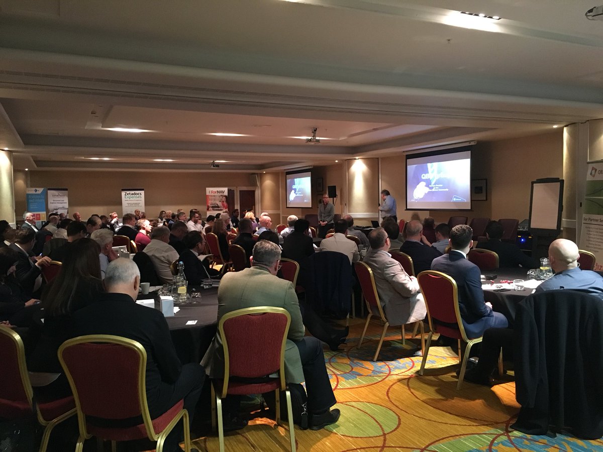 Turnkey_BS's tweet photo. Over 100 people at @QBSgroup #QBShare event demonstrating the power of the UK #DynamicsNAV #D365BusinessCentral channel. https://t.co/HUTJQDMO4G
