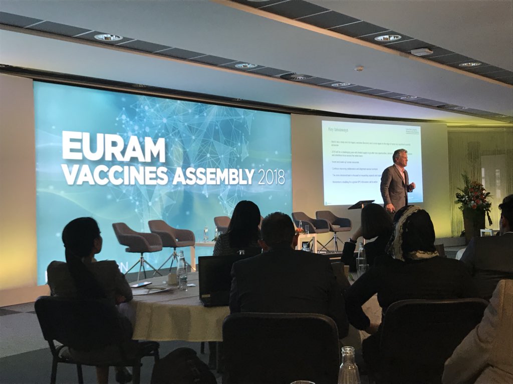 Proud to be among passionate #MSD vaccine colleagues in Prague #EURAM Vaccine Assambley! Very energizing!