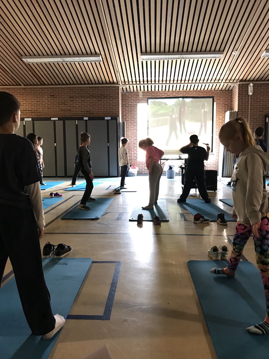 Yoga day at Club Westmoor!