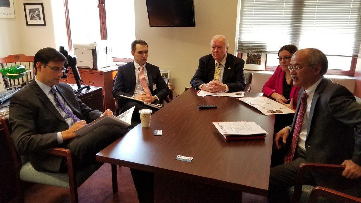 Sarah_Coli's tweet photo. PIACT meets with Ricky Baltimore and Franklin Perry from House Majority Leader Matt Ritter's office to talk about continuing education. @PIAGovAffairs @The_CT_Group https://t.co/h7QI3Zzaza