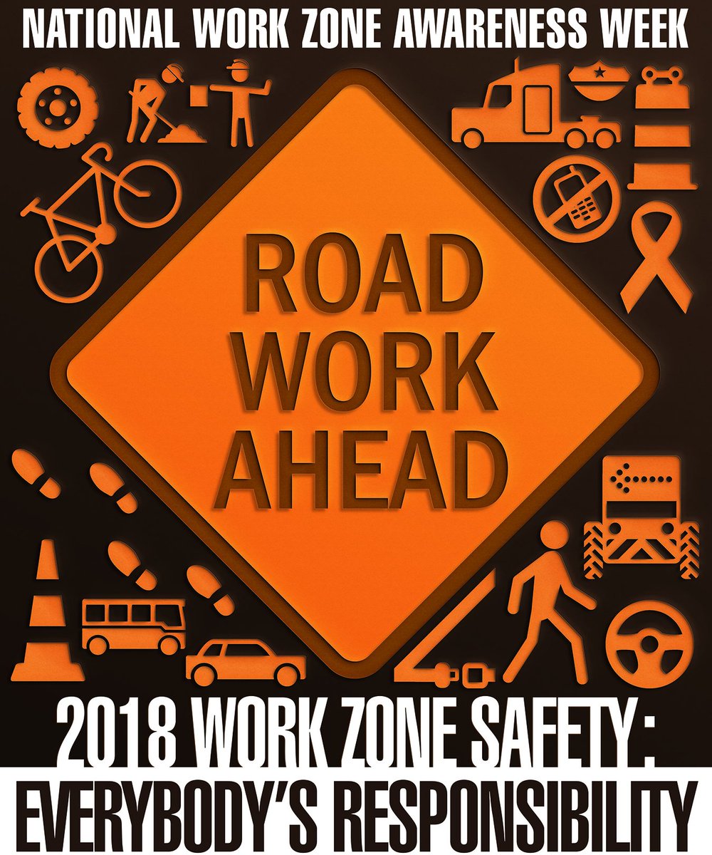 It’s the first day of spring, and highway construction season is just around the corner. So is National Work Zone Awareness Week, April 9-13. Each year in the spring, #NWZAW is held to bring national attention to motorist and worker safety in #WorkZones. ops.fhwa.dot.gov/wz/outreach/wz…
