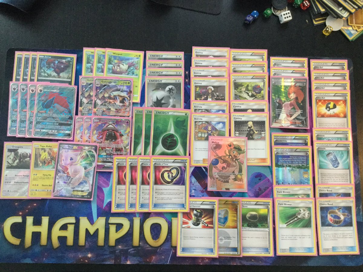 TordReklev's tweet photo. My ZoroPod list for Prague, went undefeated 😁List is nothing special, just enables you to play pokemon every game, makes me happy ^^ https://t.co/bqWga3m5uB