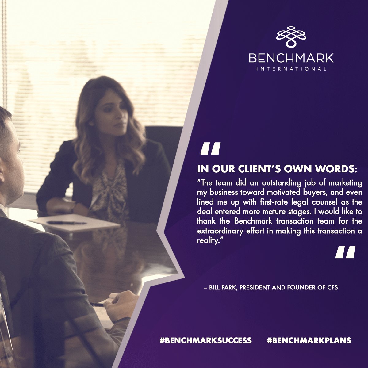 benchmarkgroup's tweet image. Don’t take our word for it, see what our clients have to say: bit.ly/2ppHXpK 

#BenchmarkSuccess #BenchmarkKnows