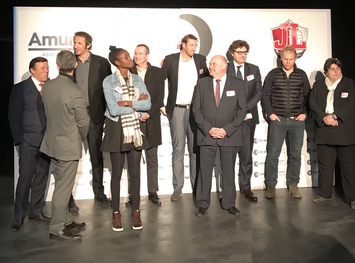 Depuis les Rencontres du Leadership  de la <a href="/JLBourgBasket/">JL Bourg Basket</a>. Très intéressant ce rapprochement sport/entreprise avec Alain Bernard et Antoine Rigaudeau notamment.