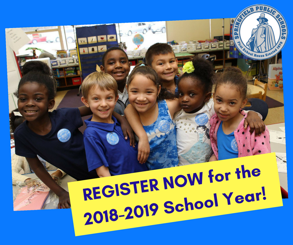 sps_pace's tweet photo. AVOID LONG LINES AND REGISTER NOW FOR THE 2018-2019 SCHOOL YEAR! For more information or questions about @SPS_Mass registrations, call us at 413.787.6959! #SpringfieldMA https://t.co/xXI4jVxeGH